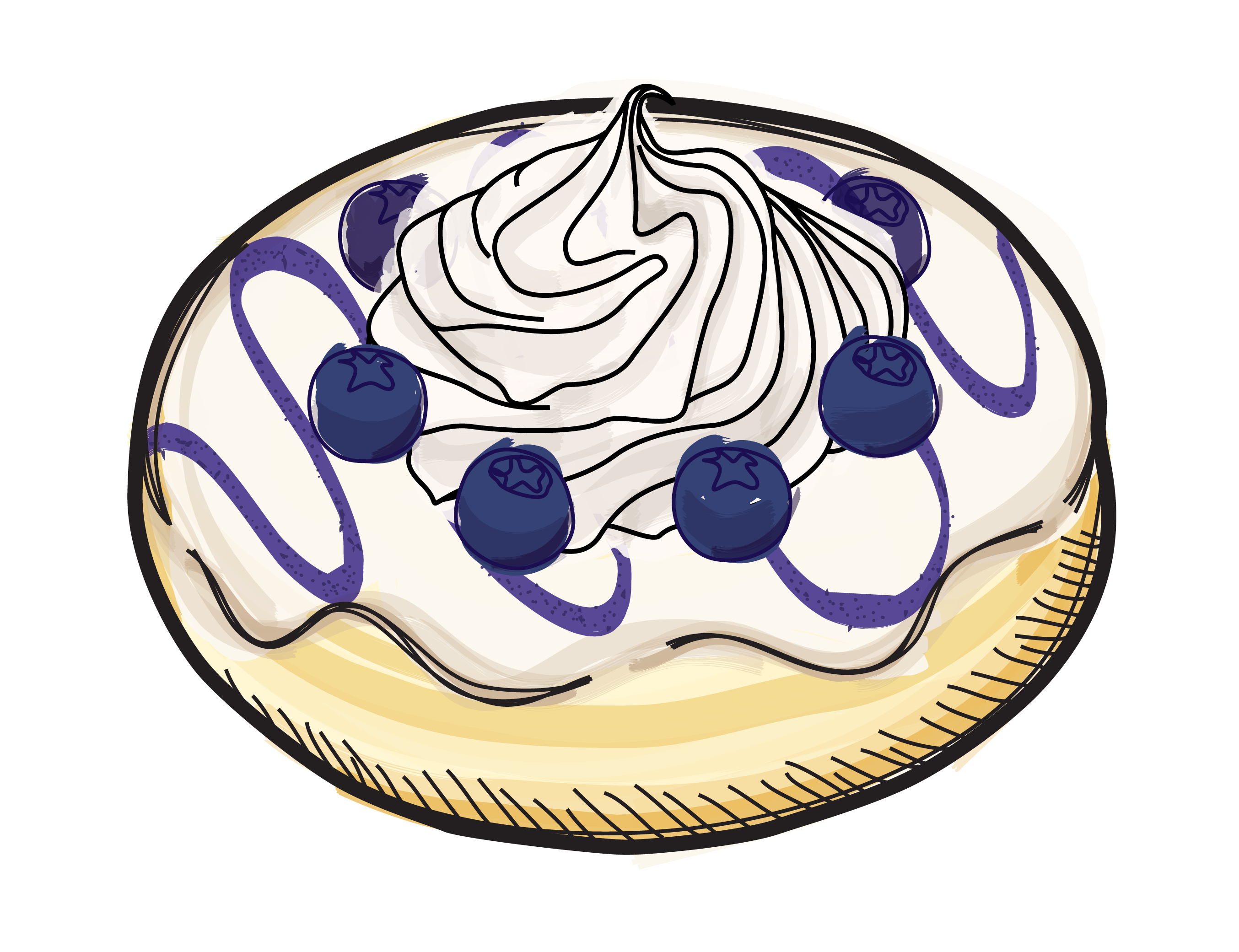 Wild Blueberry and Cream